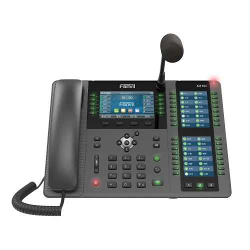 Fanvil X210i Paging Console IP Phone — With Gooseneck Mic