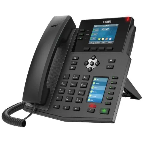 Fanvil X4U Gigabit IP Phone — 12-SIP, PoE