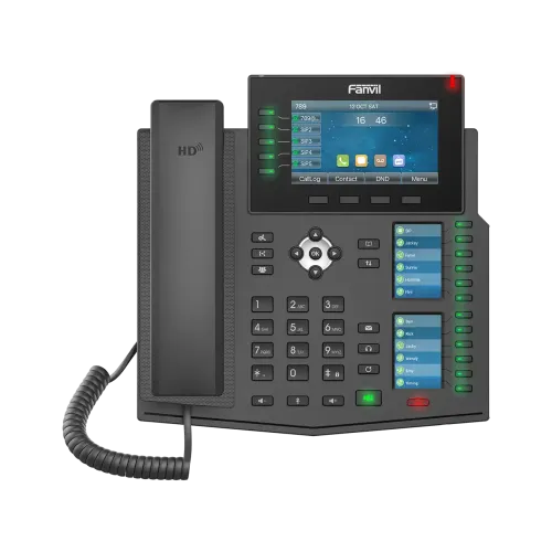 Fanvil X6U Gigabit IP Phone — High-end, PoE