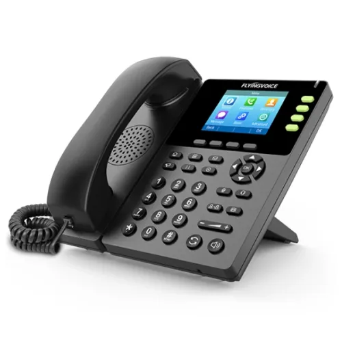 Flyingvoice FIP13G IP Phone — 4 SIP, PoE