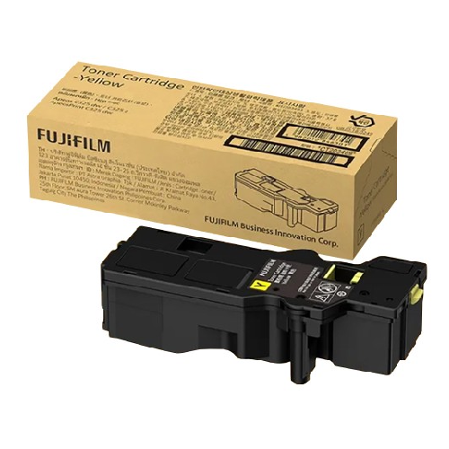 Fujifilm CT203493 LaserJet Toner Cartridge — Yellow, Original