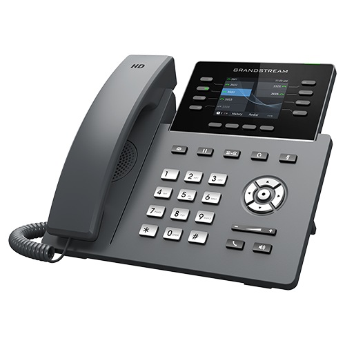 Grandstream GRP2624 Professional Carrier-Grade IP Phone — 8 Line, with Adapter