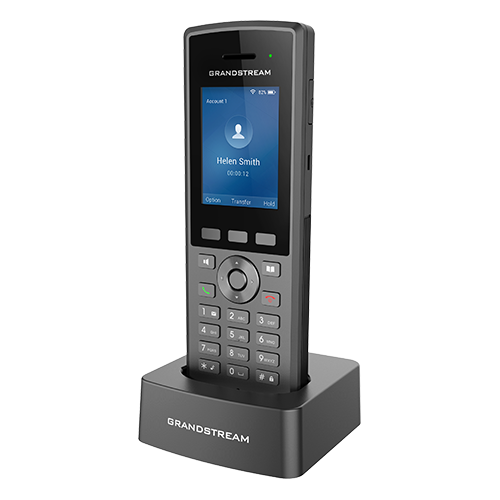 Grandstream WP825 Cordless Wi-Fi IP Phone — 2 SIP Accounts, 2 Line