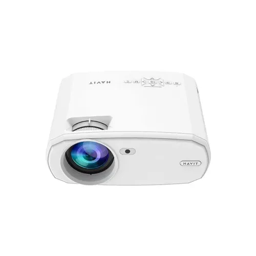Havit PJ202 PRO Portable Wi-Fi Projector — 300 ANSI Lumens, FHD