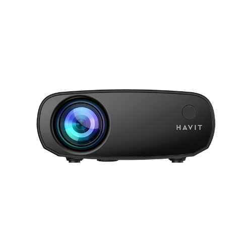 Havit PJ207 Portable Projector — HD 720p, 160 Lumens, Wi-Fi Screen Mirroring