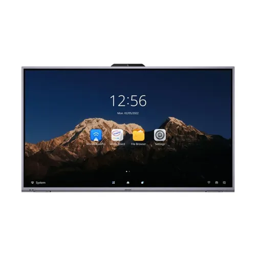 Hikvision DS-D5B75RB/D Interactive Flat Panel Display — 75", 4K UHD, With 8MP WebCam