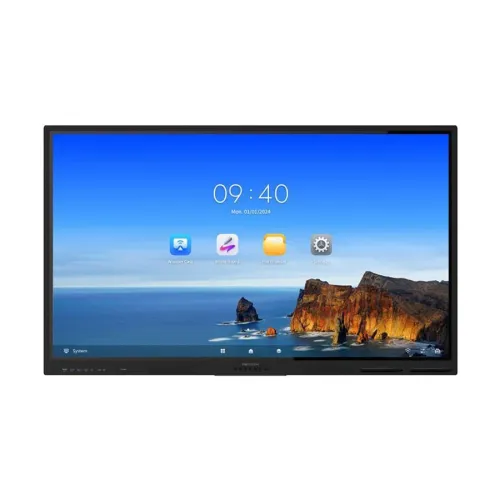 Hikvision DS-D5B86RB/EL Interactive Flat Panel — 86" 4K UHD, 128GB Storage