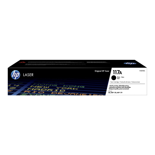 HP 117A Original Laser Toner Cartridge — Black