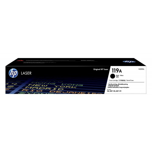 HP 119A LaserJet Toner Cartridge — Black, Original