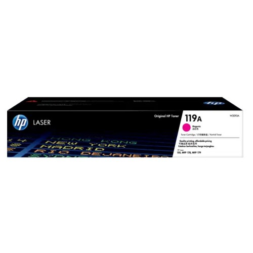 HP 119A Original LaserJet Toner Cartridge — Magenta