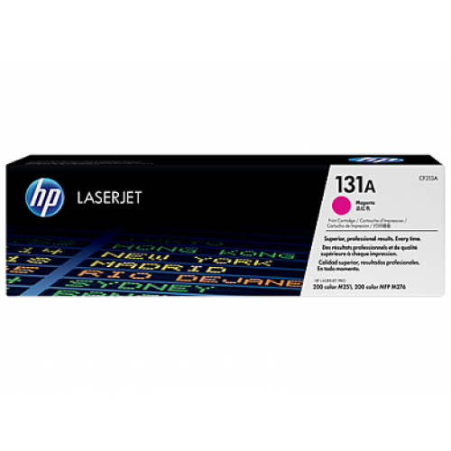HP 131A Original LaserJet Toner Cartridge — Magenta, Bundle With Full Set