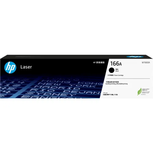 HP 166A Original Laser Toner Cartridge — Black