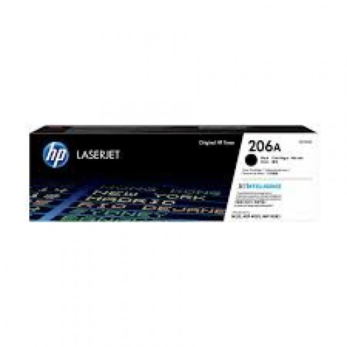 HP 206A Original LaserJet Toner Cartridge — Black (Bundle With Full Set)