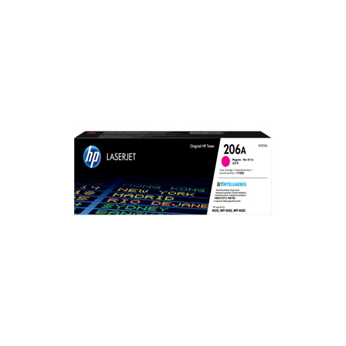 HP 206A Original LaserJet Toner Cartridge — Magenta, Bundle with Full Set