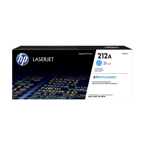 HP 212A Original Laser Toner Cartridge — Cyan