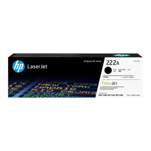 HP 222A Original LaserJet — Black Toner