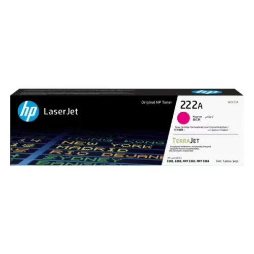 HP 222A Original LaserJet Toner — Magenta