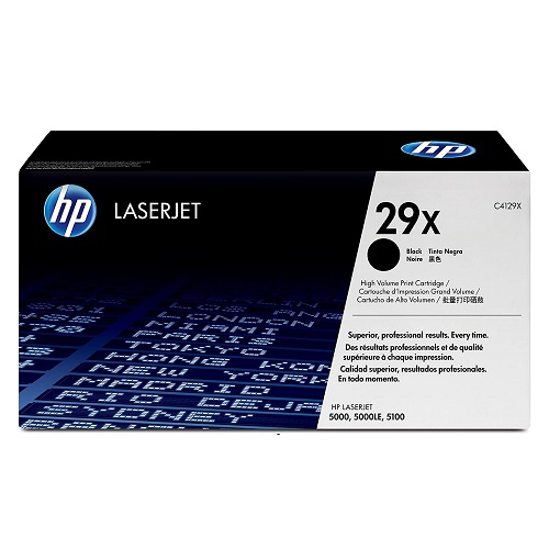 HP 29X LaserJet Toner Cartridge — Black