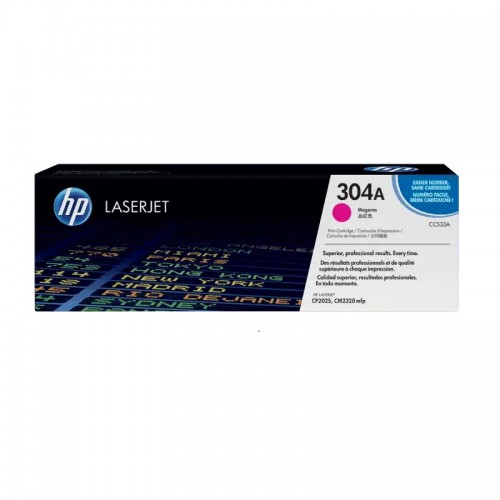 HP 304A Magenta Original LaserJet Toner Cartridge — Bundle With Full Set
