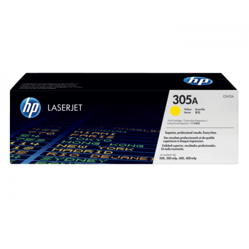 HP 305A Original LaserJet Toner — Yellow