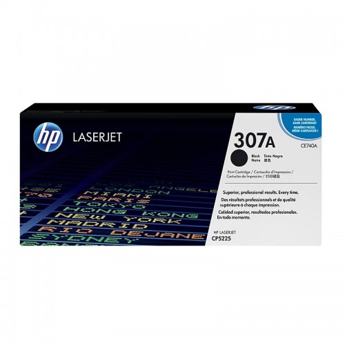 HP 307A LaserJet Toner Cartridge — Black
