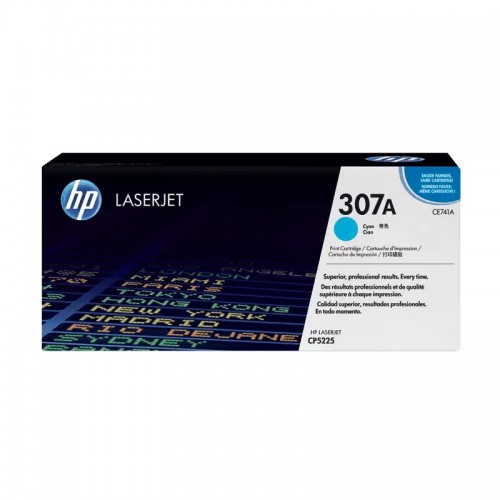 HP 307A LaserJet Toner Cartridge — Cyan