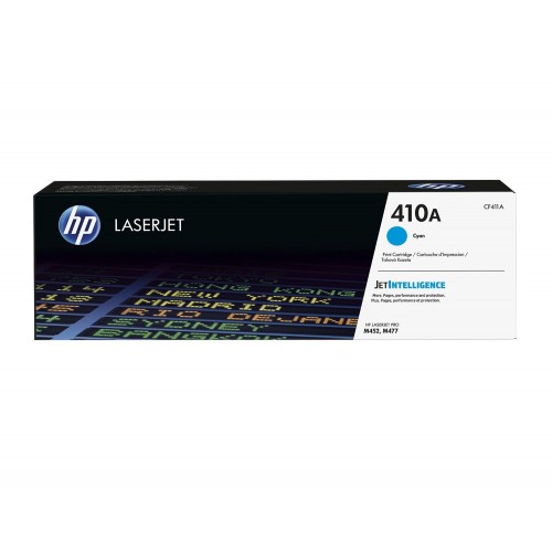HP 410A LaserJet Toner Cartridge — Cyan, Original, Bundle With Full Set