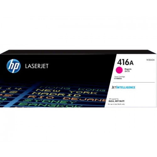 HP 416A LaserJet Toner Cartridge — Magenta, Bundle With Full Set