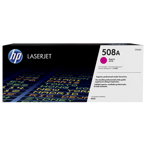 HP 508A Original LaserJet Toner — Magenta (Bundle With Full Set)