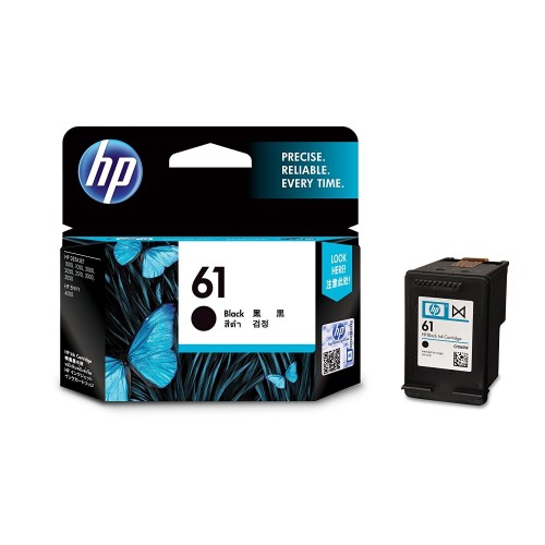 HP 61 Original Ink Cartridge — Black