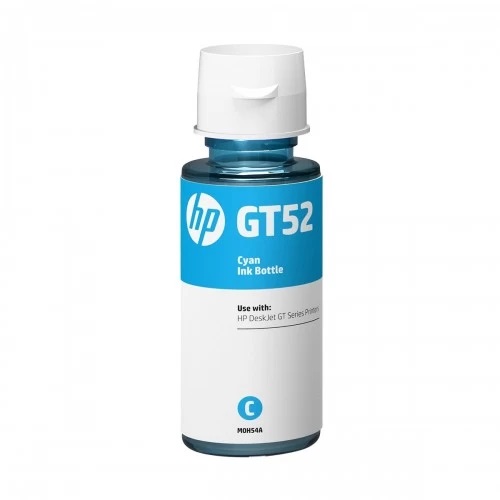 HP GT52 Original Ink Bottle — Cyan