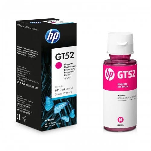 HP GT52 Original Ink Bottle — Magenta