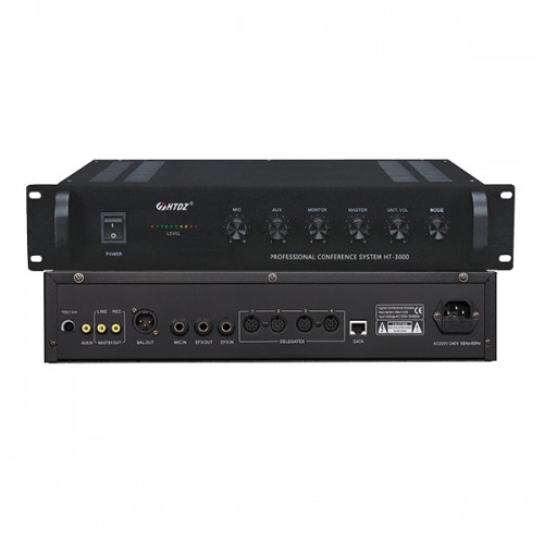 HTDZ HT-3000 Conference System — Central Amplifier Unit