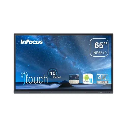 InFocus INF6510 Interactive Touch Display — 65", 4K