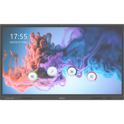 InFocus INF6513 65" 4K Interactive Touch Display — Inbuilt Camera