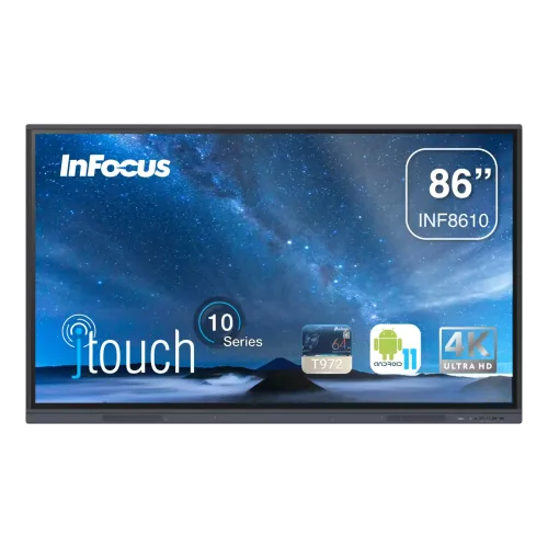 InFocus INF8610 Interactive Touch Display — 86" 4K