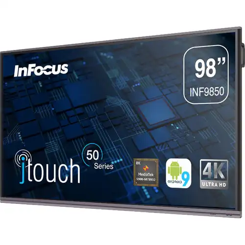 InFocus JTouch 50 Series INF9850 Interactive Touch Display — 98" 4K UHD