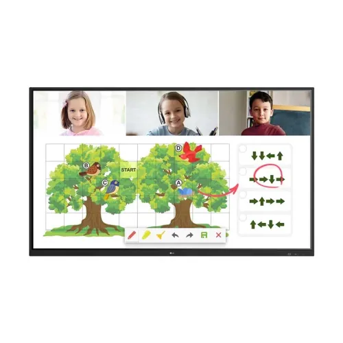 LG 65TR3DJ Education Interactive Flat Panel Display — 65-inch 4K UHD