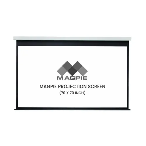 Magpie Electric Projection Screen — 70"x70"