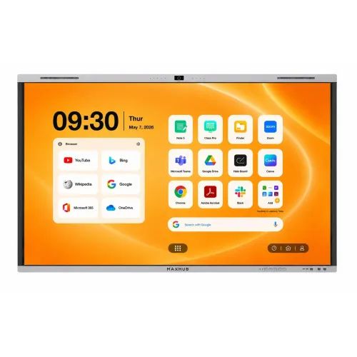Maxhub U8640 Interactive Flat Panel — 86", 4K UHD, With 50MP Camera