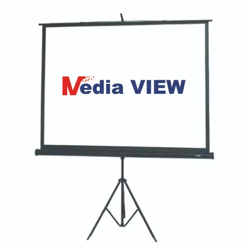 MediaView Tripod Projection Screen — 96"x96"