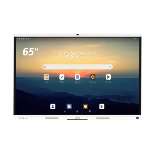 METZ 65SG1 S Series Interactive Flat Panel Display — 65" 4K, AI Camera