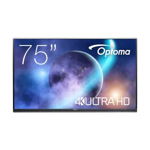 Optoma 5752RK+ Touch Interactive Flat Panel Display — 75", 4K UHD