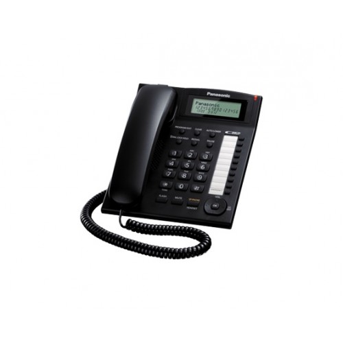 Panasonic KX-TS880MX Corded Telephone Set — Black, With Display