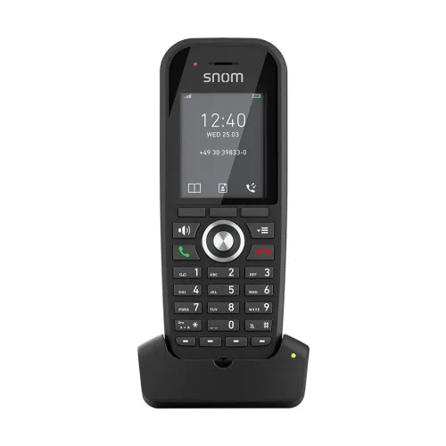 Snom M30 Cordless IP Phone — with Cradle