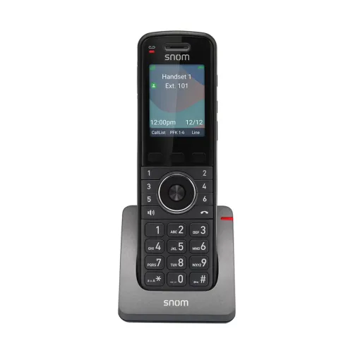 Snom M55 Cordless IP Phone — with Cradle
