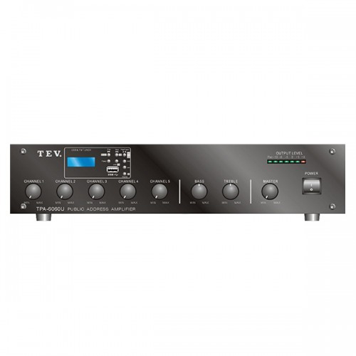 TEV TPA-6060U PA Amplifier — 60W