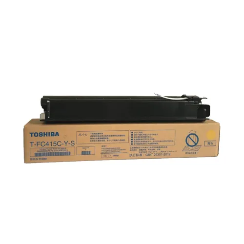 Toshiba T-FC415C-Y Toner — Yellow, Bundle With Full Set