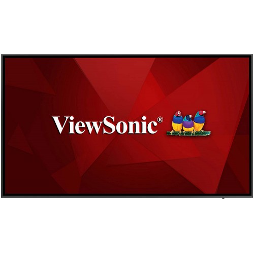 ViewSonic CDE7520 Wireless Commercial Display — 75" 4K UHD