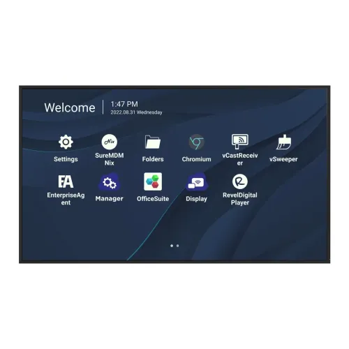 ViewSonic CDE7530 Wireless Commercial Display — 75" 4K UHD